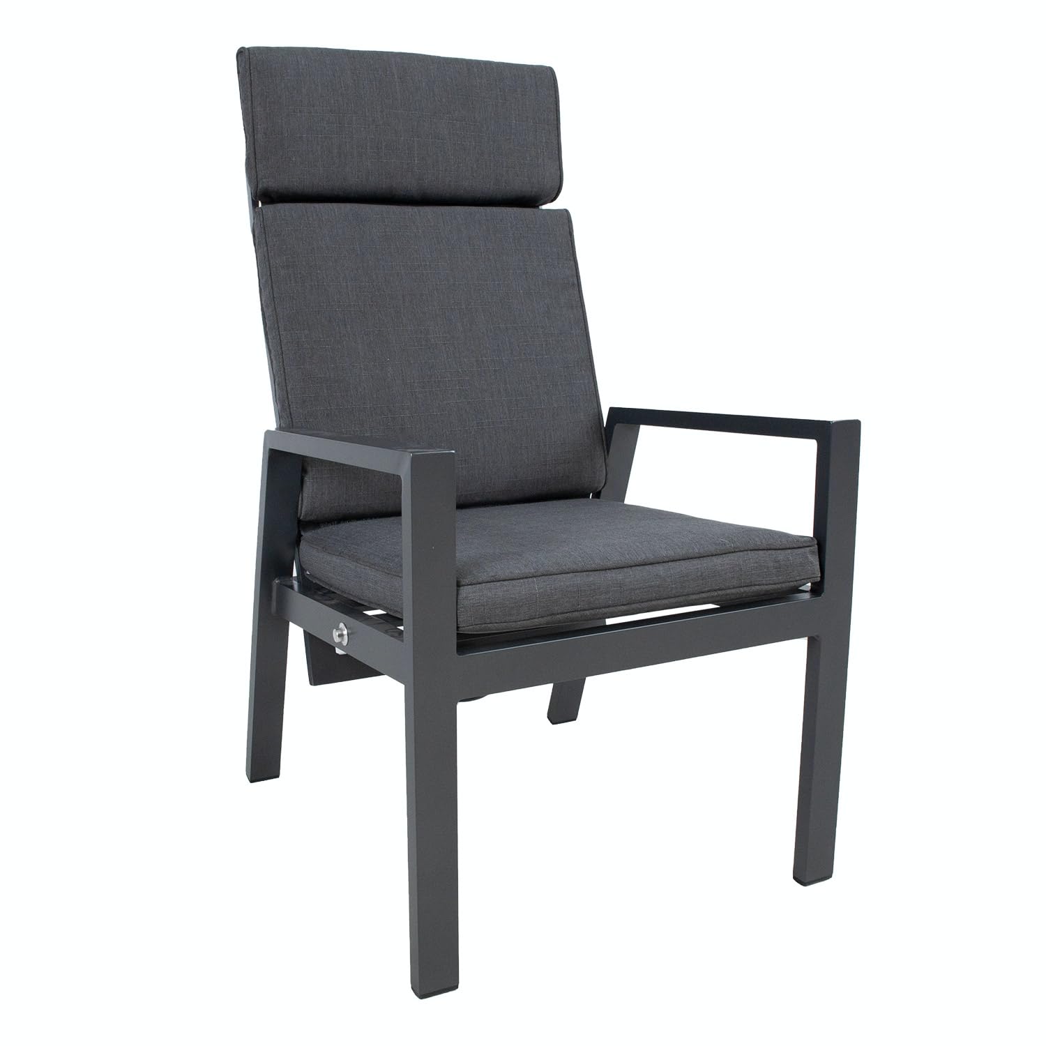 Chaise Tomson dark grey confortable contre le mal de dos