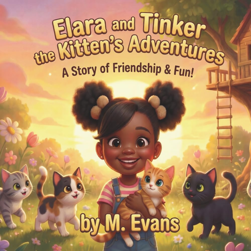 Elara and Tinker the Kitten's Adventures: A Story of Friendship & Fun!