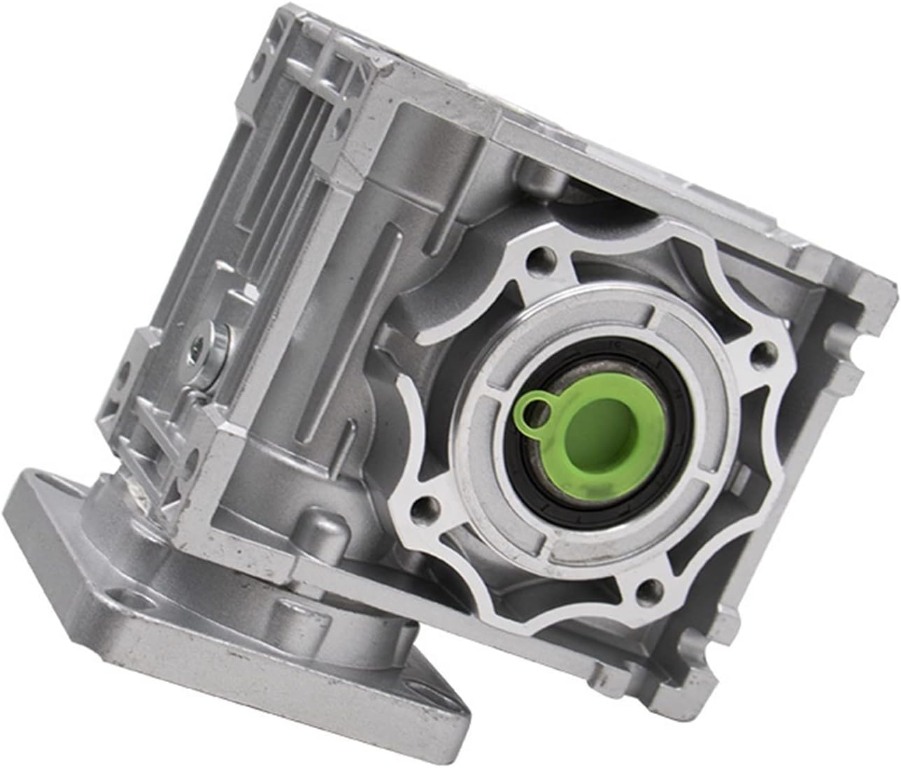 Speed Box NEMA23 Motor Gearbox Reducer, 11mm Input Shaft 1:5/7.5/10/15/20/25/30/40/50/60/80/100 Ratio, NMRV030 Worm Gearbox Reducer Gearhead (Size : 30 Ratio 1, Color : NMRV030)