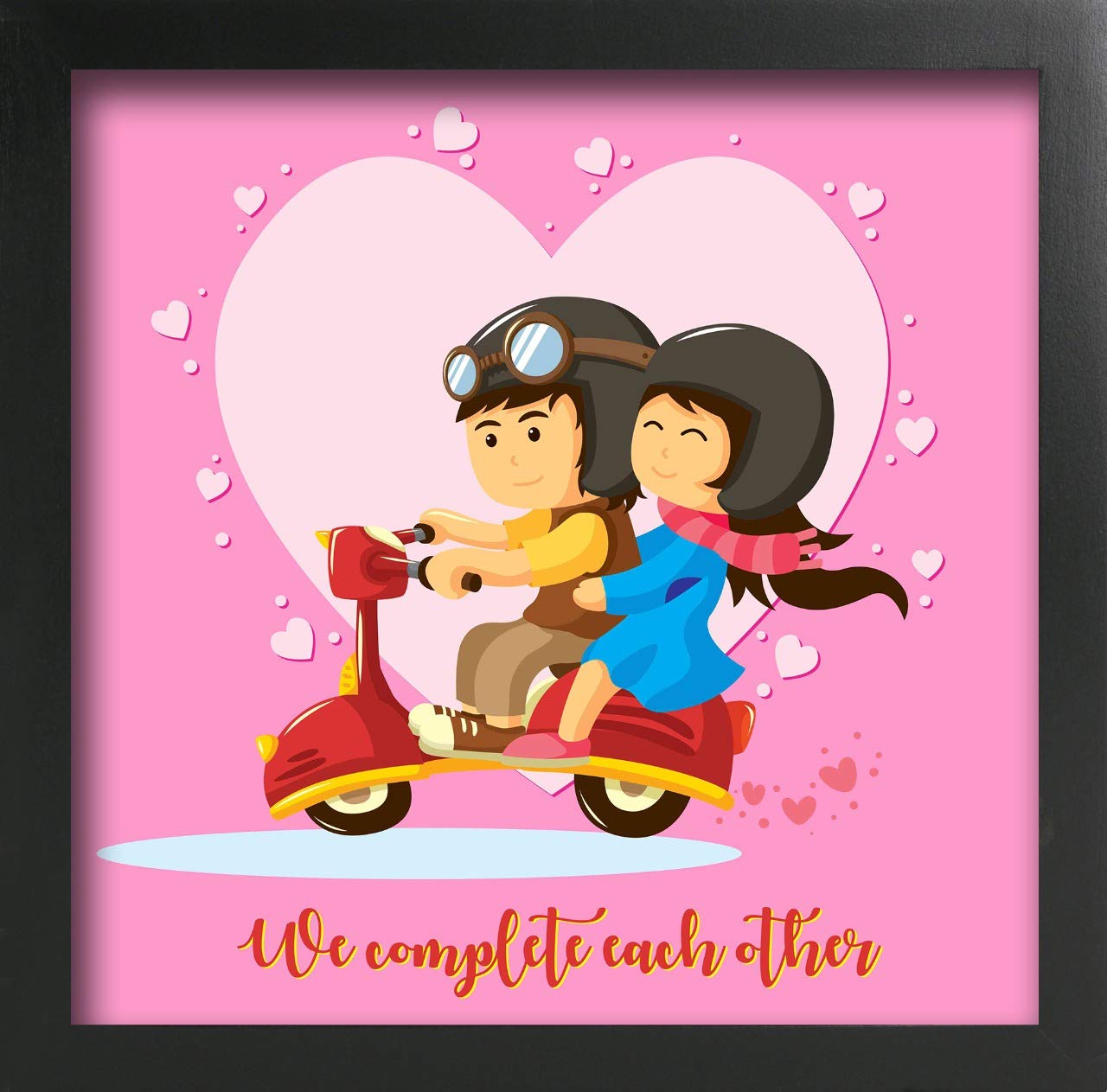 Buy PAPER PLANE DESIGN Love Picture Frame Designed Love Photo Frame Present for Boyfriend or