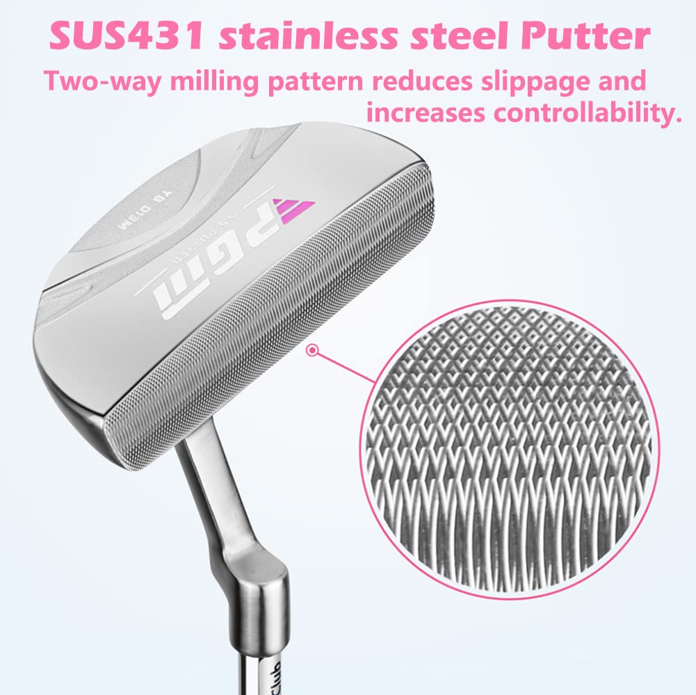 11 Teiliges Komplettes Damen Golfschläger Set,Anfänger Komplettsatz,Graphit Schaft,Damen, Rechtshand,Damen Schlägerset für die rechte Hand