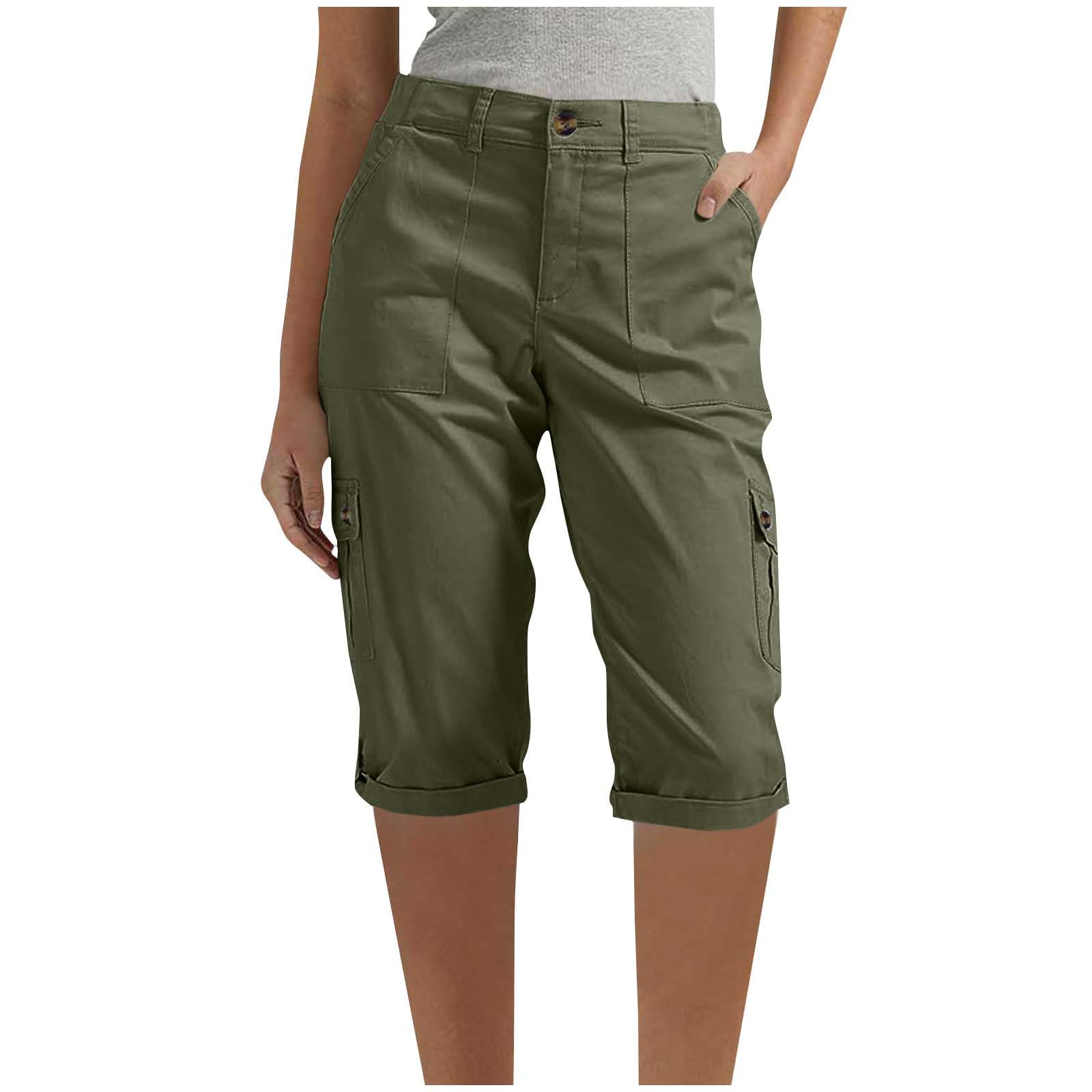 Summer Cargo Shorts Women 15