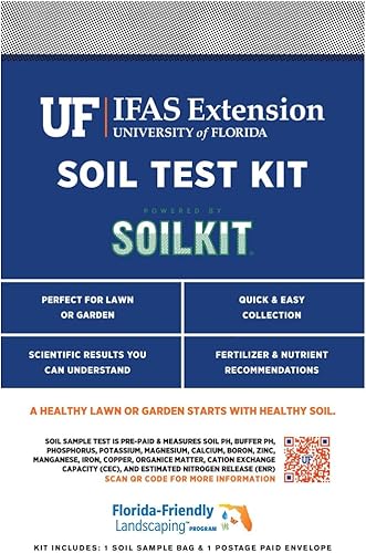Kit de prueba de suelo de la Universidad de Florida alimentado por SoilKit (paquete individual)