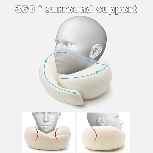 Miniatura 5 de VGHTUWF Wander Plus - Almohada de viaje, almohada de cuello Wander Plus, almohada de cuello Wander Plus, almohada de viaje de espuma viscoelástica