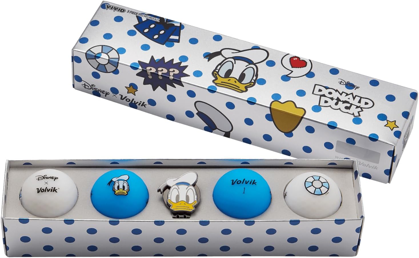 Volvik Vivid Disney Golf Ball Gift Sets (4 Pack)