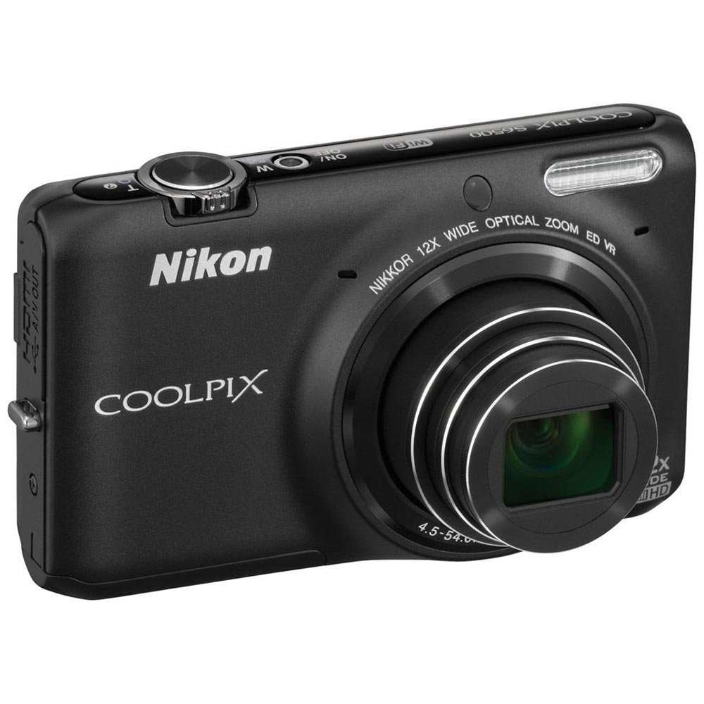 Buy Nikon Coolpix S6500 16MP Point-and-Shoot Digital Camera (Black