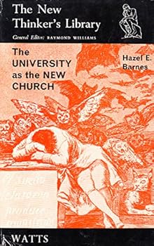 Hardcover The university as the new church, (The New thinker's library) Book