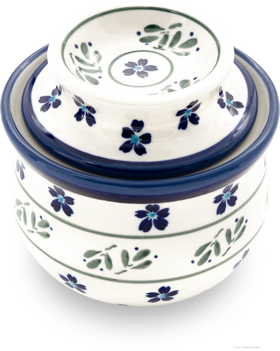 Bunzlauer altmodischen Butterdose, Designer 163 A