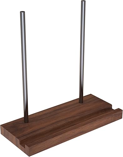 simesove Soporte de disco de mesa de audio, soporte de disco de vinilo, soporte de vinilo, soporte de vinilo para álbumes, cd, iPad, diseño