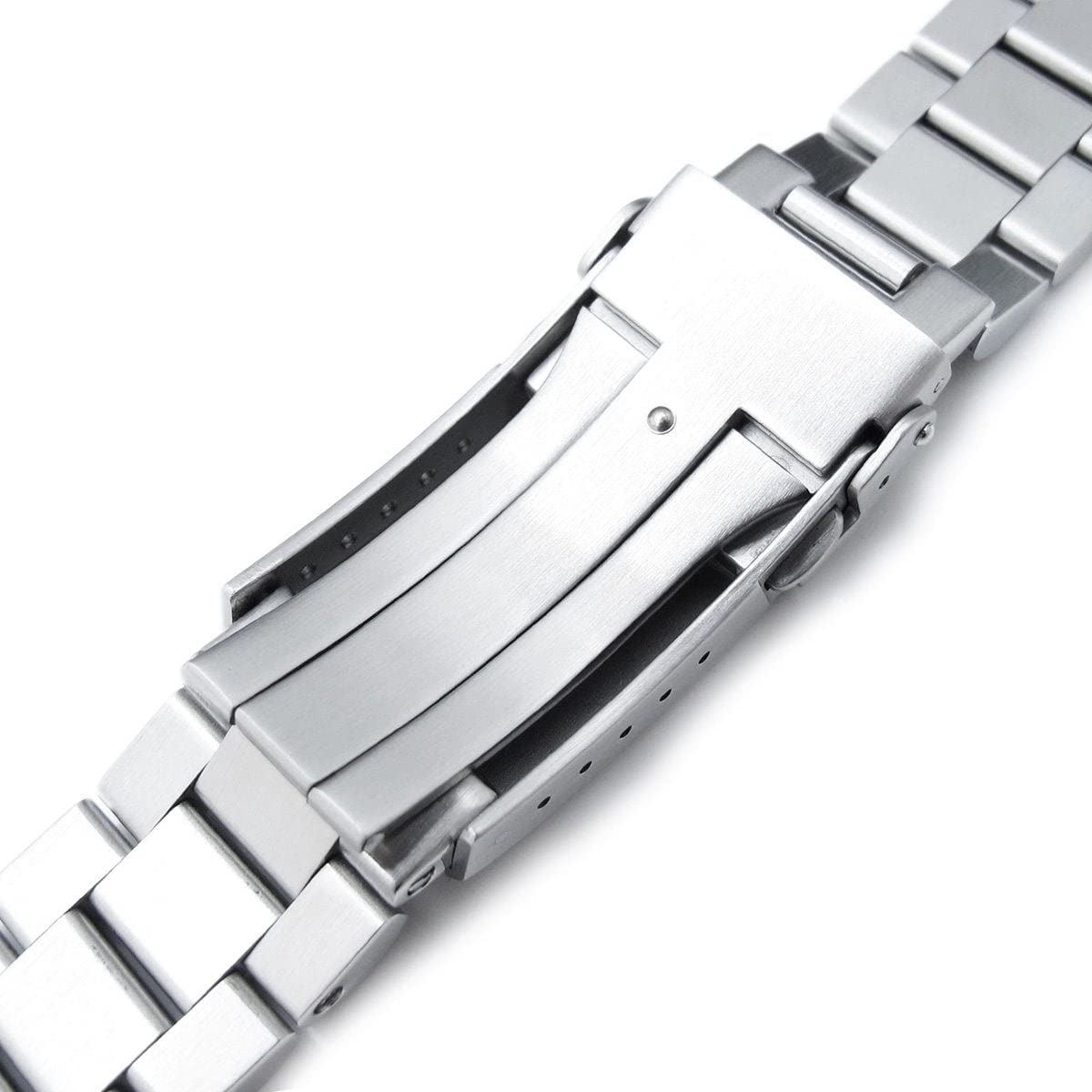 MiLTAT Bracelet de montre en métal Hexad 22 mm compatible avec Seiko New Turtles SRP777 et PADI SRPA21