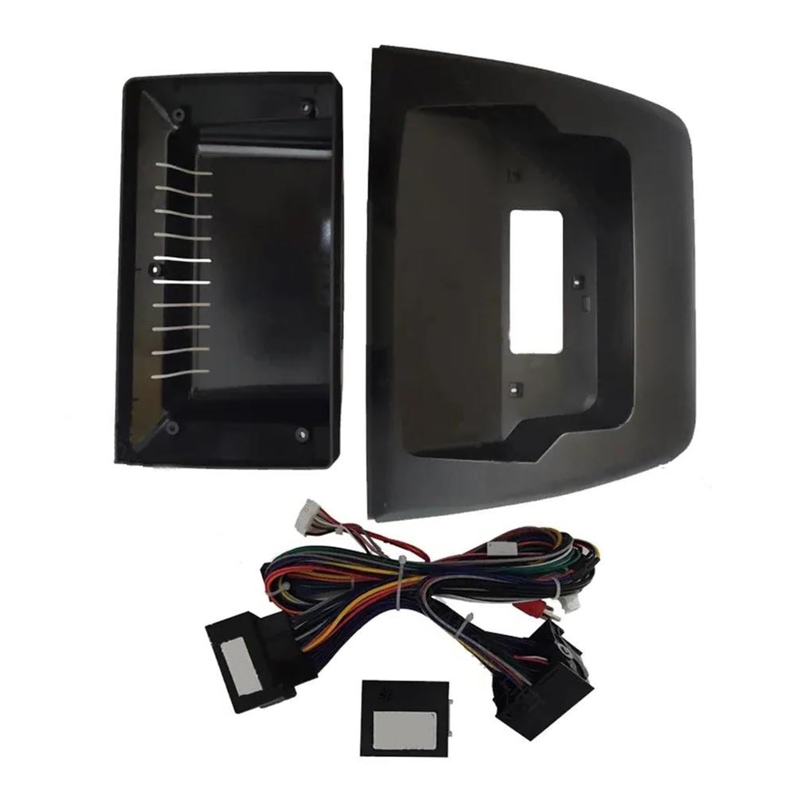 Façade de Panneau de Voiture 9 Pouces, pour Lecteur MP5, pour Installation sur Tableau de Bord, pour Cache autoradio 2 DIN, pour X3 E83 2006-2010 (Cadre)