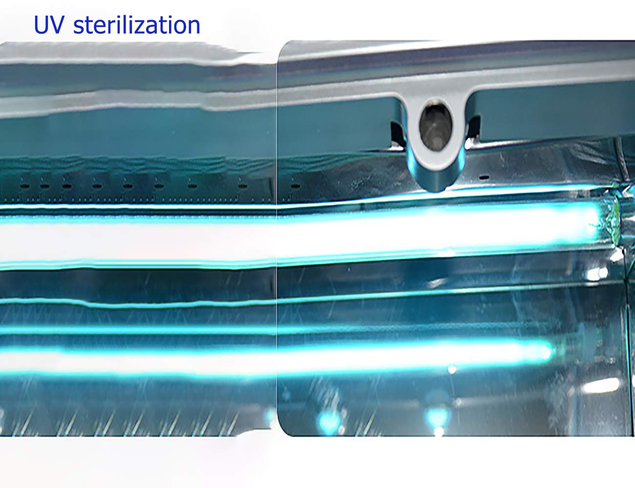 Barbiere Negozio di Bellezza Salone UV Luce Disinfettore Sterilizzatore Disinfezione Cabinet Sterilizzazione Box Elitzia ETUV008