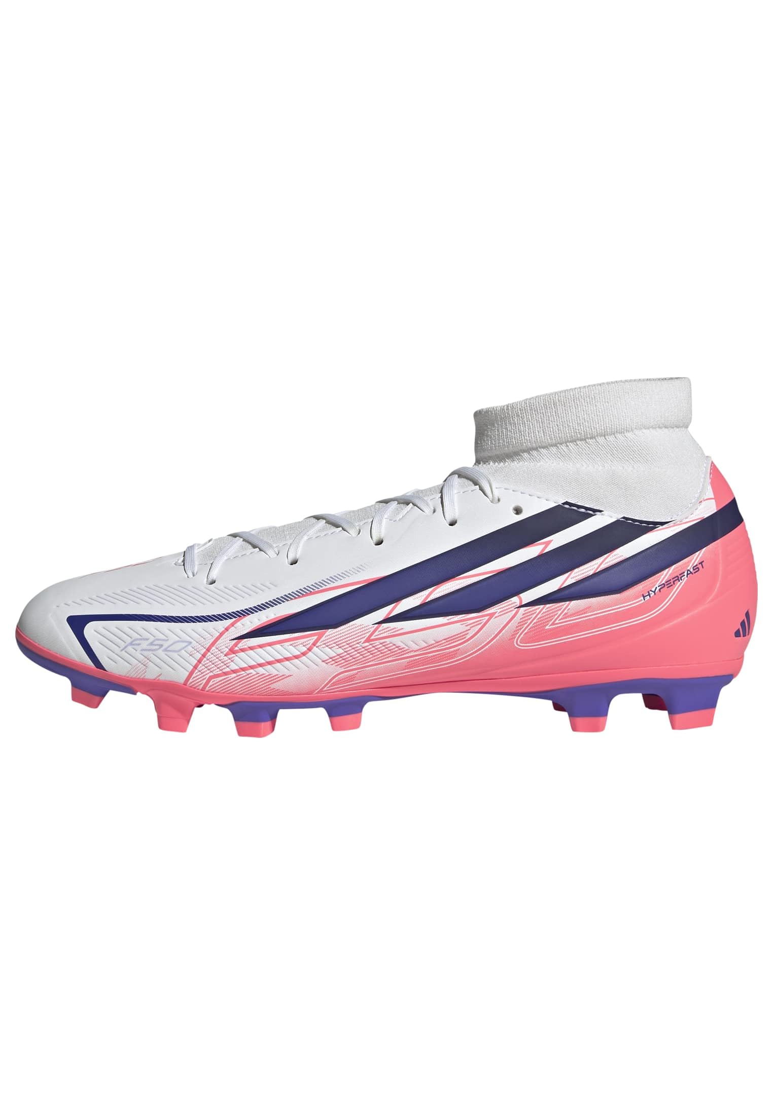 Adidas F50 Hyperfast Club Mid Firm Ground/Multi Ground Football Boots SCARPEUnisex - Adulto