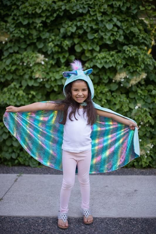 Capa reversible Unicornio/Dragón para niños talla 5-6 miniatura 6