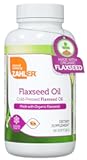 Zahler Organic Flaxseed Oil - 1000mg Softgels - Cold-Pressed Organic Flax Seed Oil - Organic Omega 3 ALA Supplement - Kosher Non-GMO Gluten Free Vegetarian-Friendly Flaxseed Supplement (90 Count)