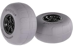 Bonnlo 12 Inch Balloon Wheels Beach Wagon Set