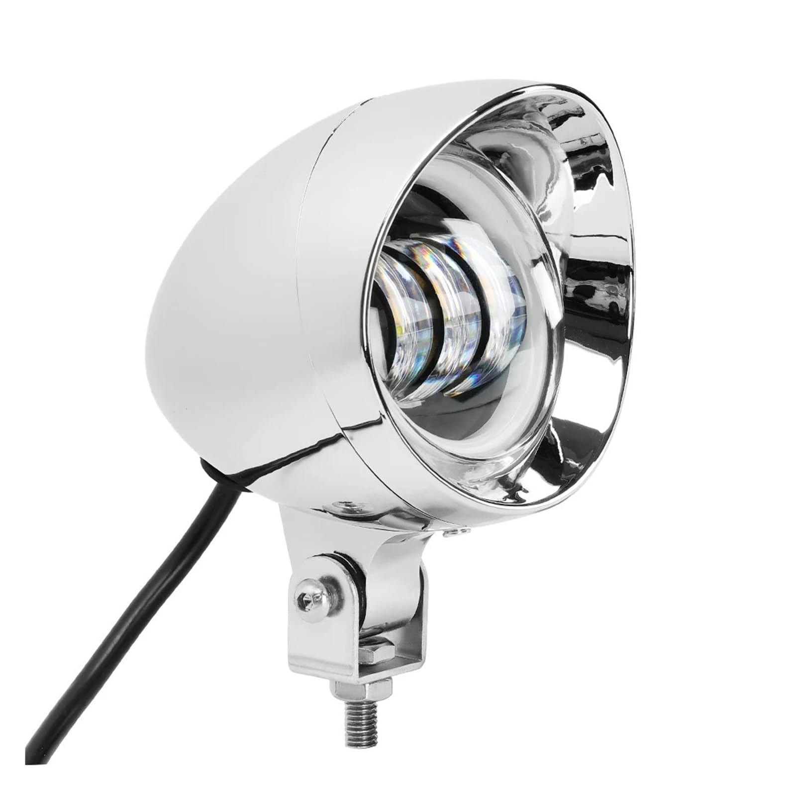 Fari Fendinebbia A LED Universali Per Moto Lampada Spot Anteriore Faro Per Scooter Per Incrociatori Per Bobber Per Choppers Per Softail Faro Del Motociclo