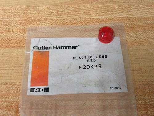 Eaton Cutler Hammer Red Plastic Lens - E29KPR