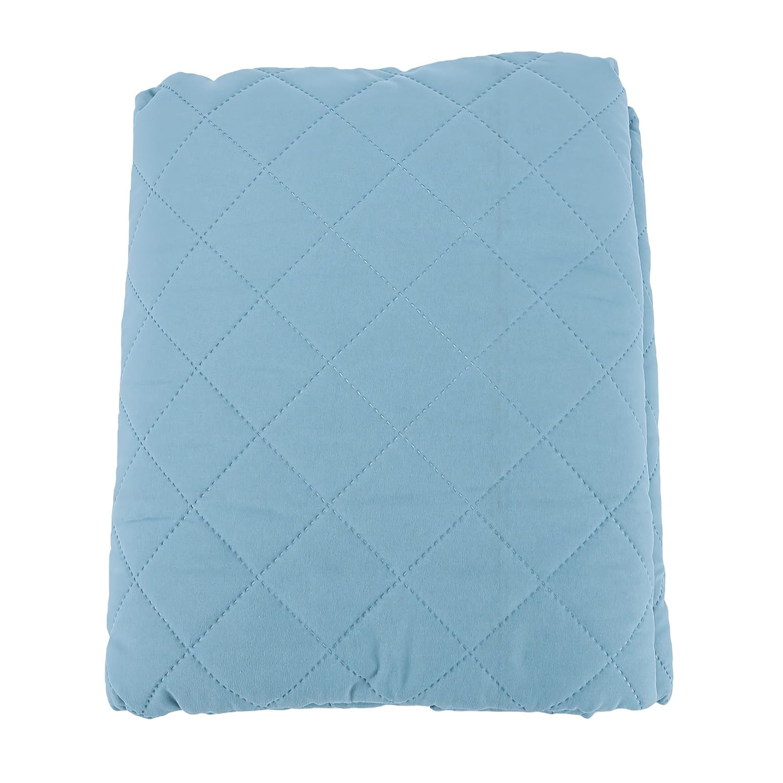 Funda Reversible para Futón, Funda para sofá Cama (Azul grisácea)