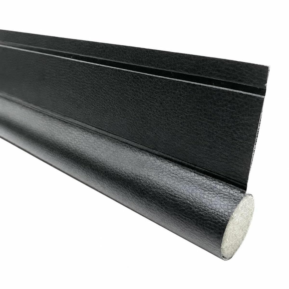 1 Door Bottom Door Seam Sealing Strip Under the Door Thickened Sound Insulation Bug Proof Windproof Dust Household Door Bedroom-Black side