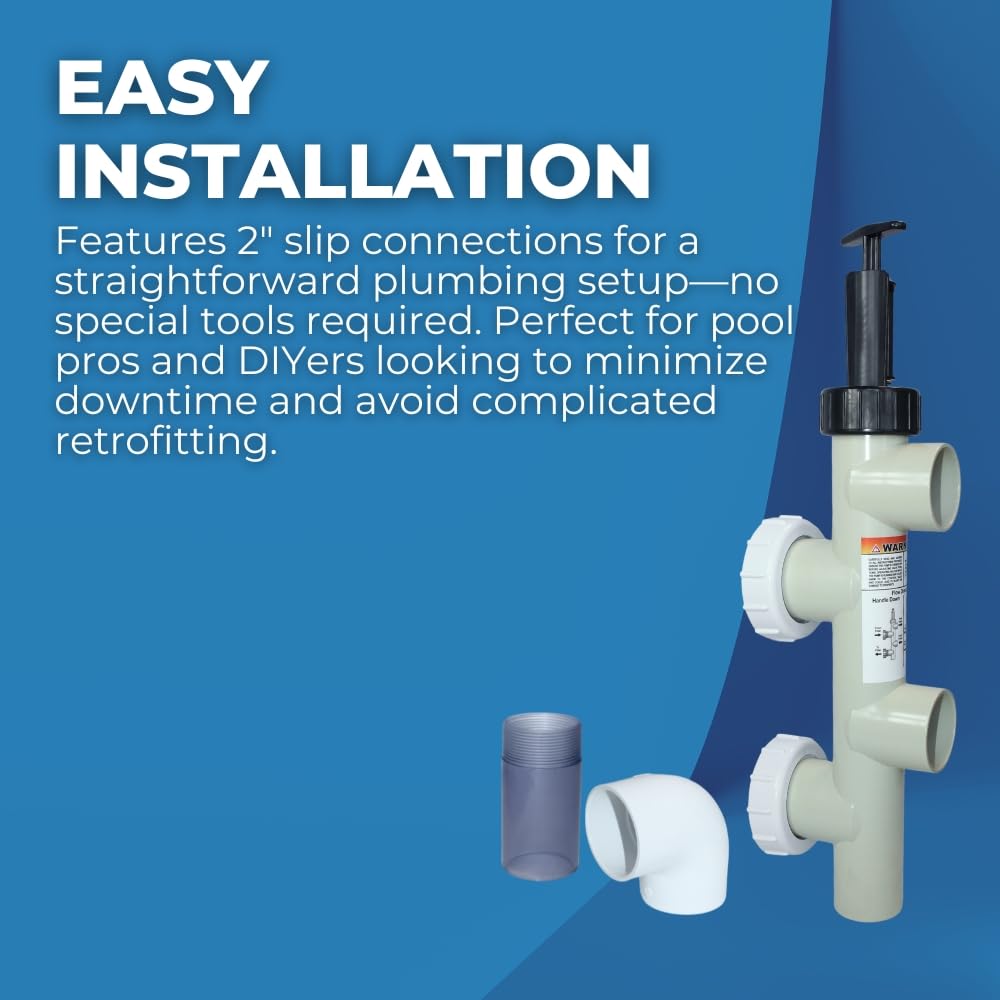 Amazon.com: 263064 Backwash Valve Assembly Push Pull Compatible