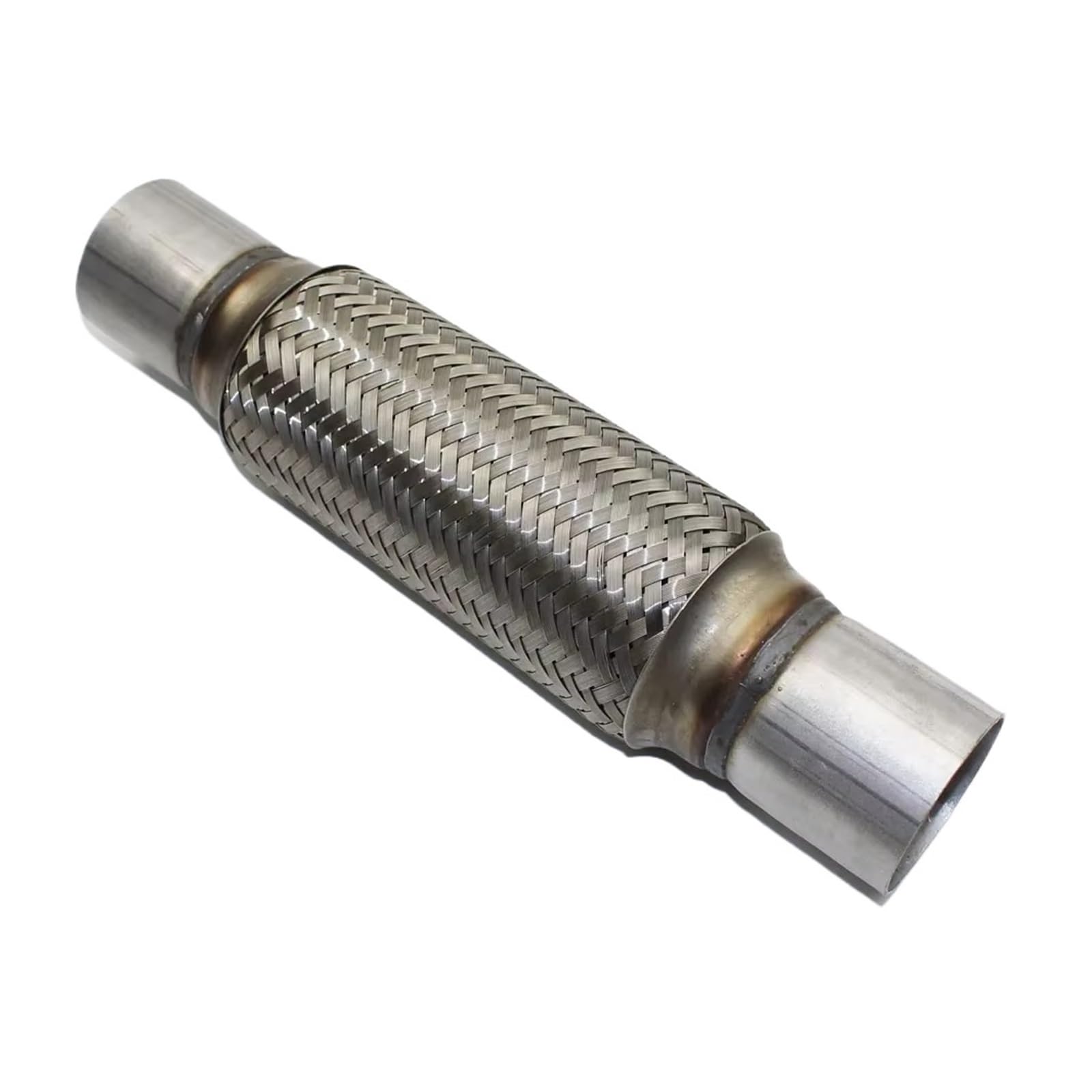 Tubo terminale Tubo Scarico Flessibile In Acciaio Inossidabile Intrecciato 51 Mm X 300 63 Terminali Scarico