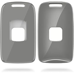 Funda Llave Dacia Duster kwmobile Funda para Mando Compatible con Renault Renault Llave de Coche Smart Key de 4 Botones (Solo Keyless Go)- Carcasa Protectora Llave de Coche - Antracita