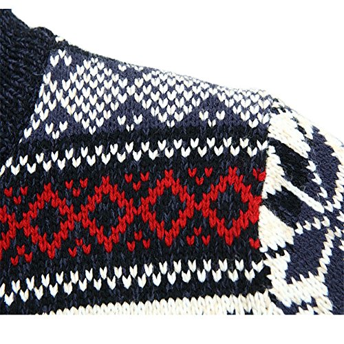 Kedera Fashion Winter Cotton Knitted Cardigan Men's Casual Thick Warm Sweater4