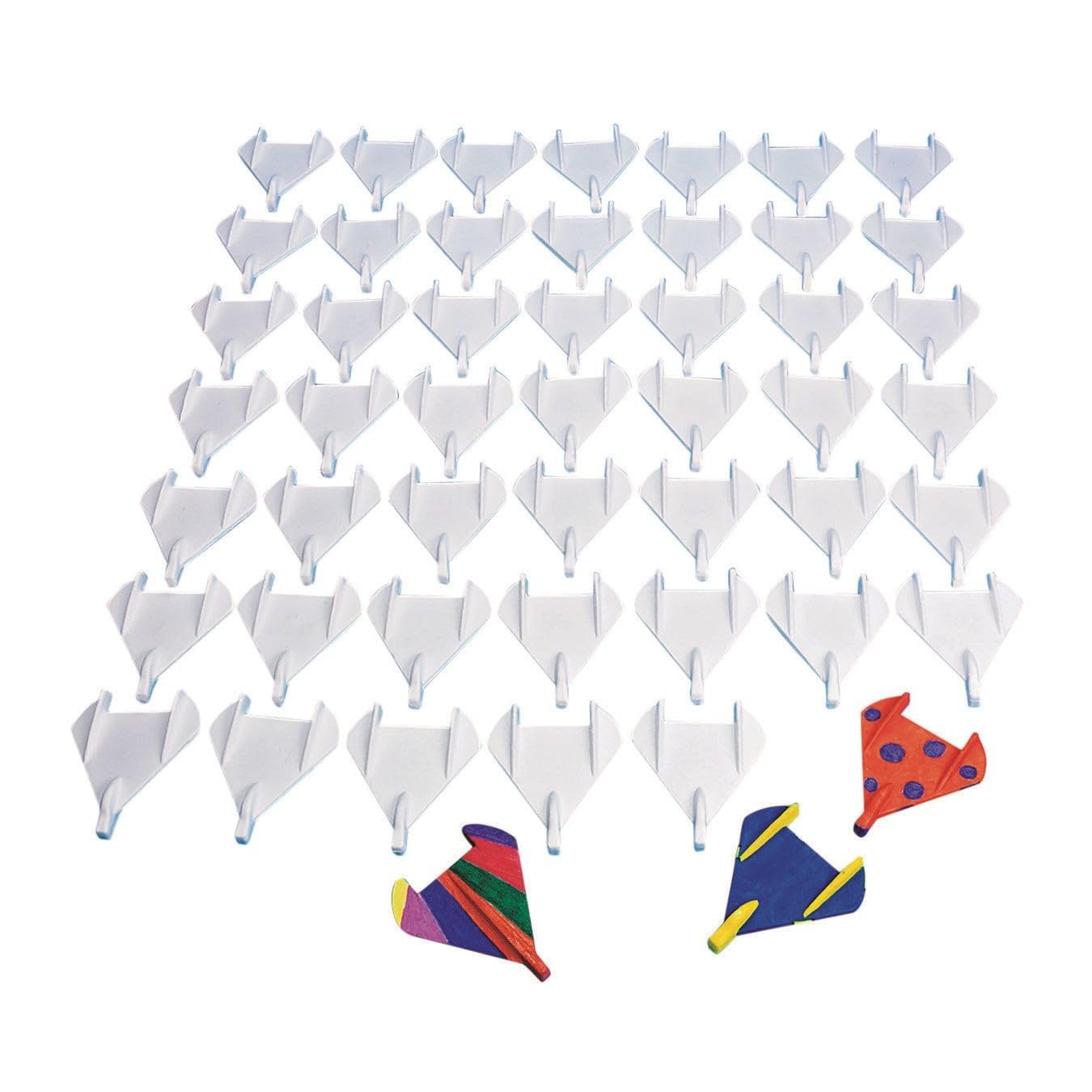 S&S Worldwide Zing Wing Gliders - Craft Foam Gliders (Pack of 50) - Size: 6" x 6-1/2" - Recyclable