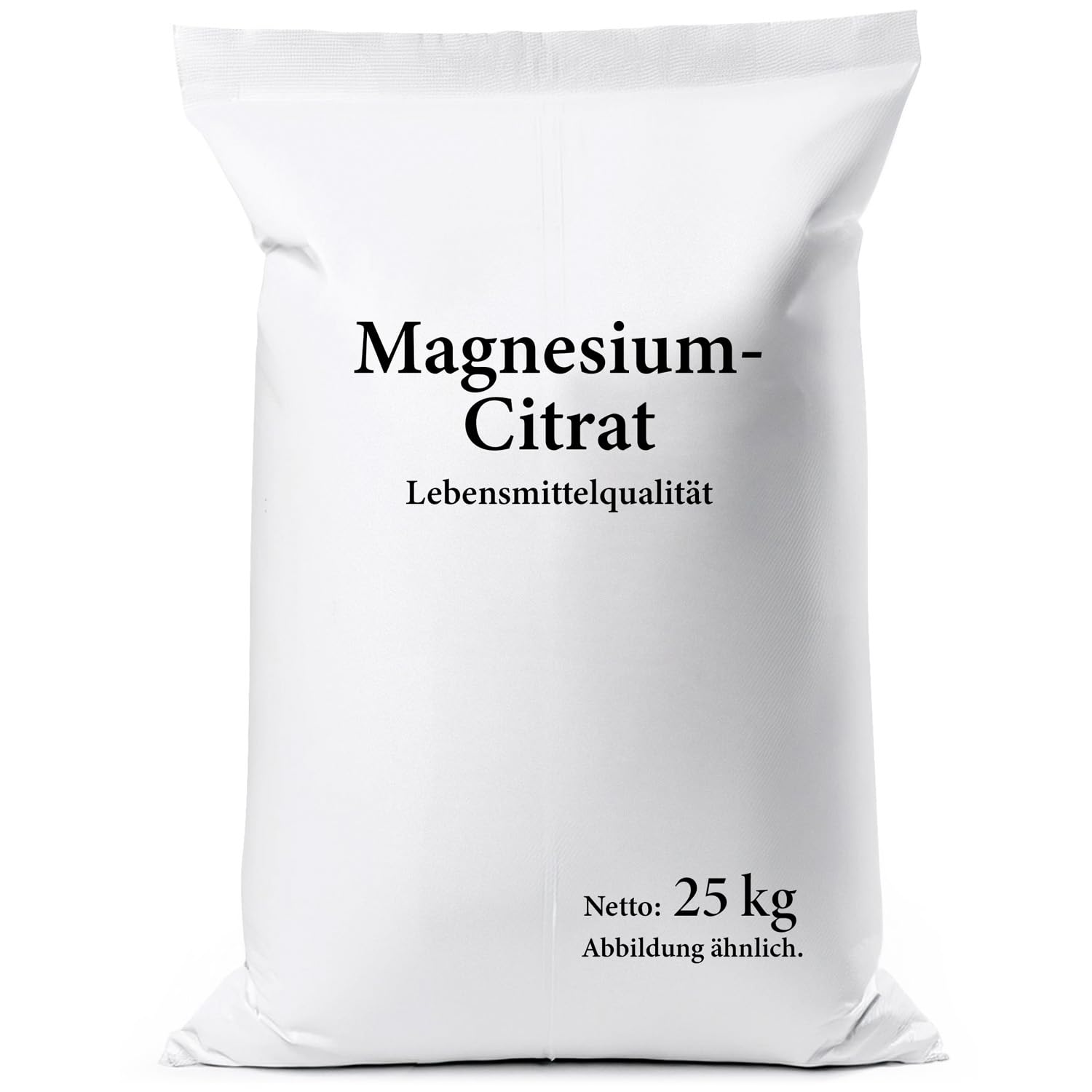 Magnesium-Citrat (E 345) – Magnesiumcitrat, Pulverförmig, Lebensmittelqualität, 25 kg