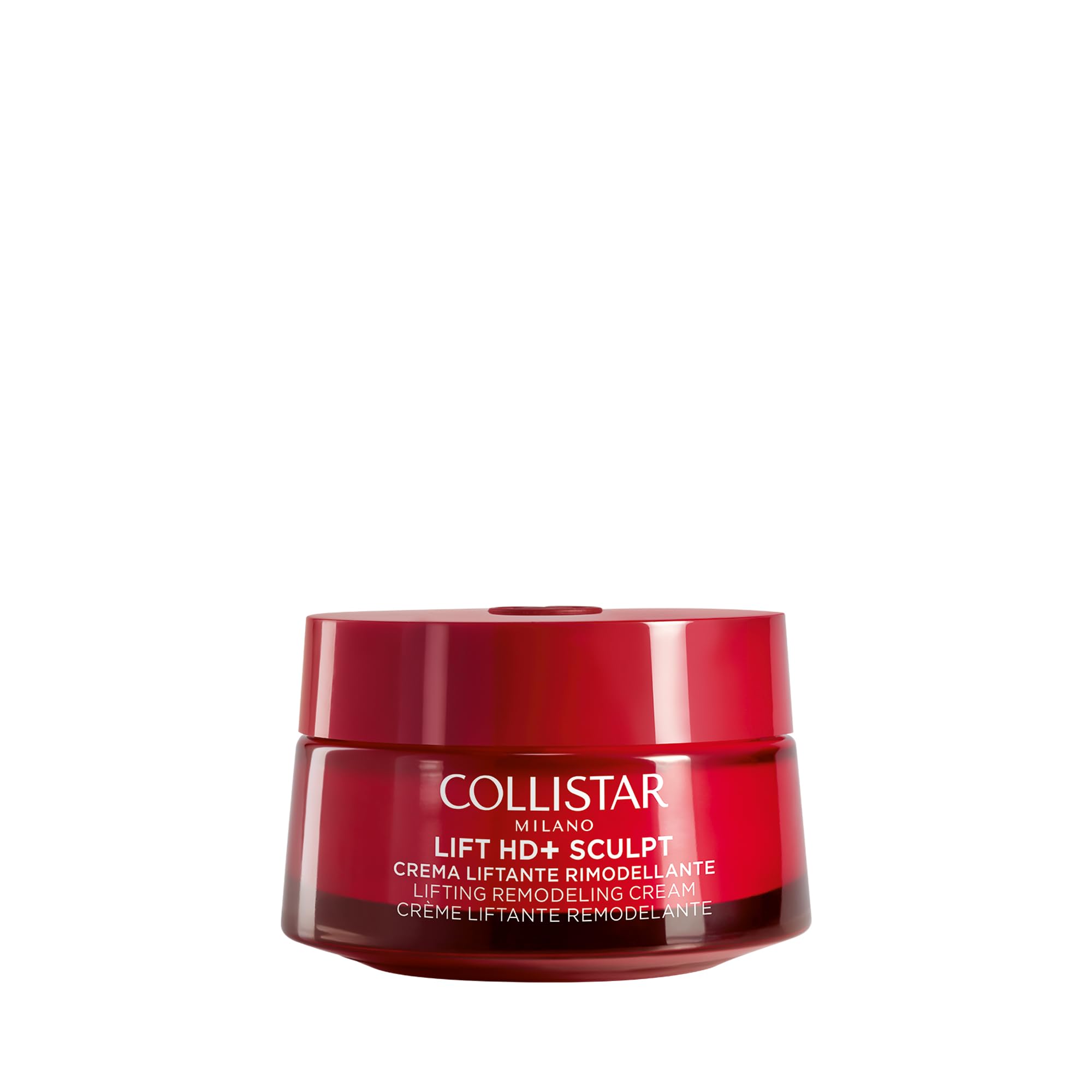 Collistar Lift HD+ Sculpt Lifting Crem, krem do twarzy i szyi, natychmiastowy efekt liftingu bez silikonów, odporny na pot, również do skóry wrażliwej, 50 ml