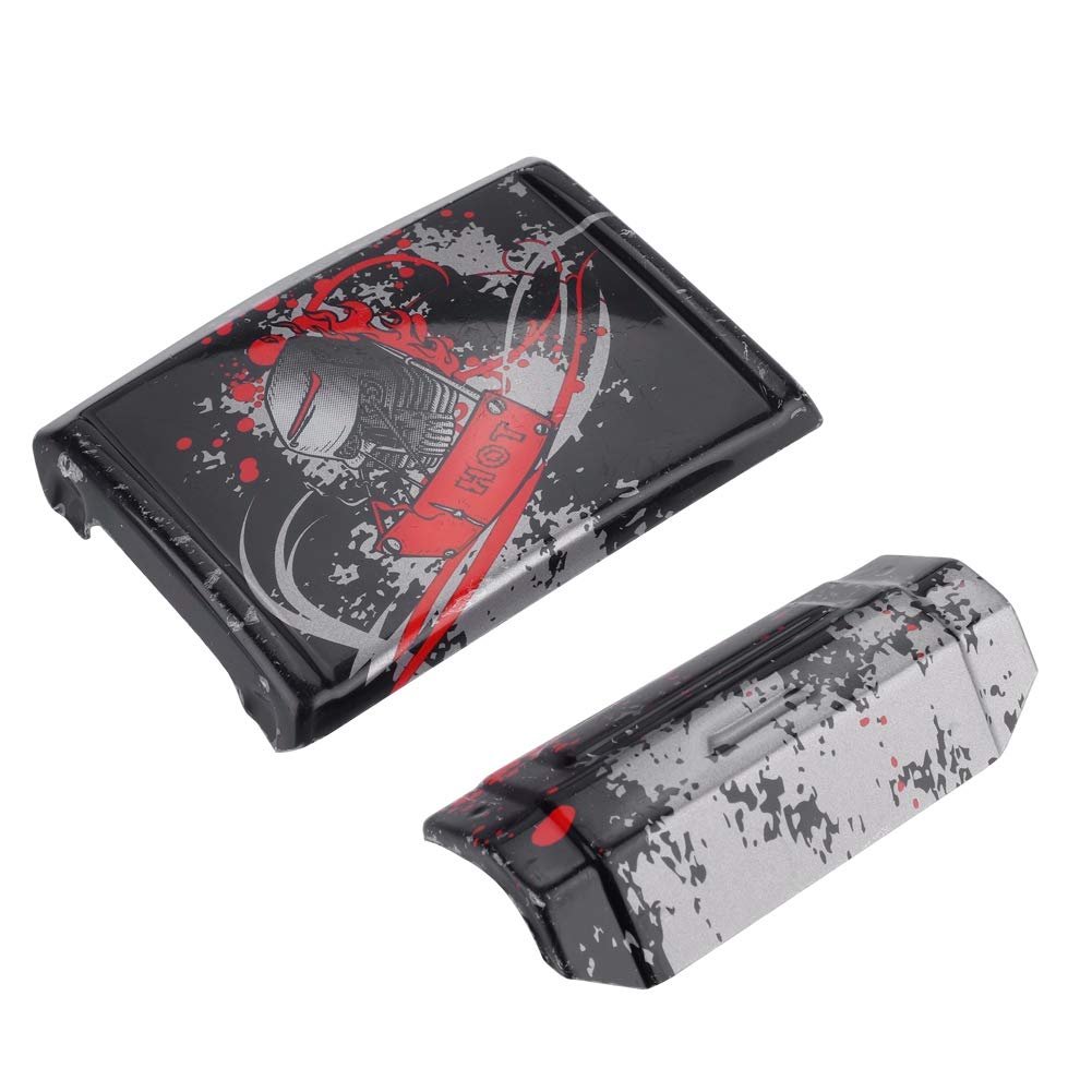 Changor Obudowa Samochodu RC, Trwały materiał PVC 35x19cm (Czerwony)
