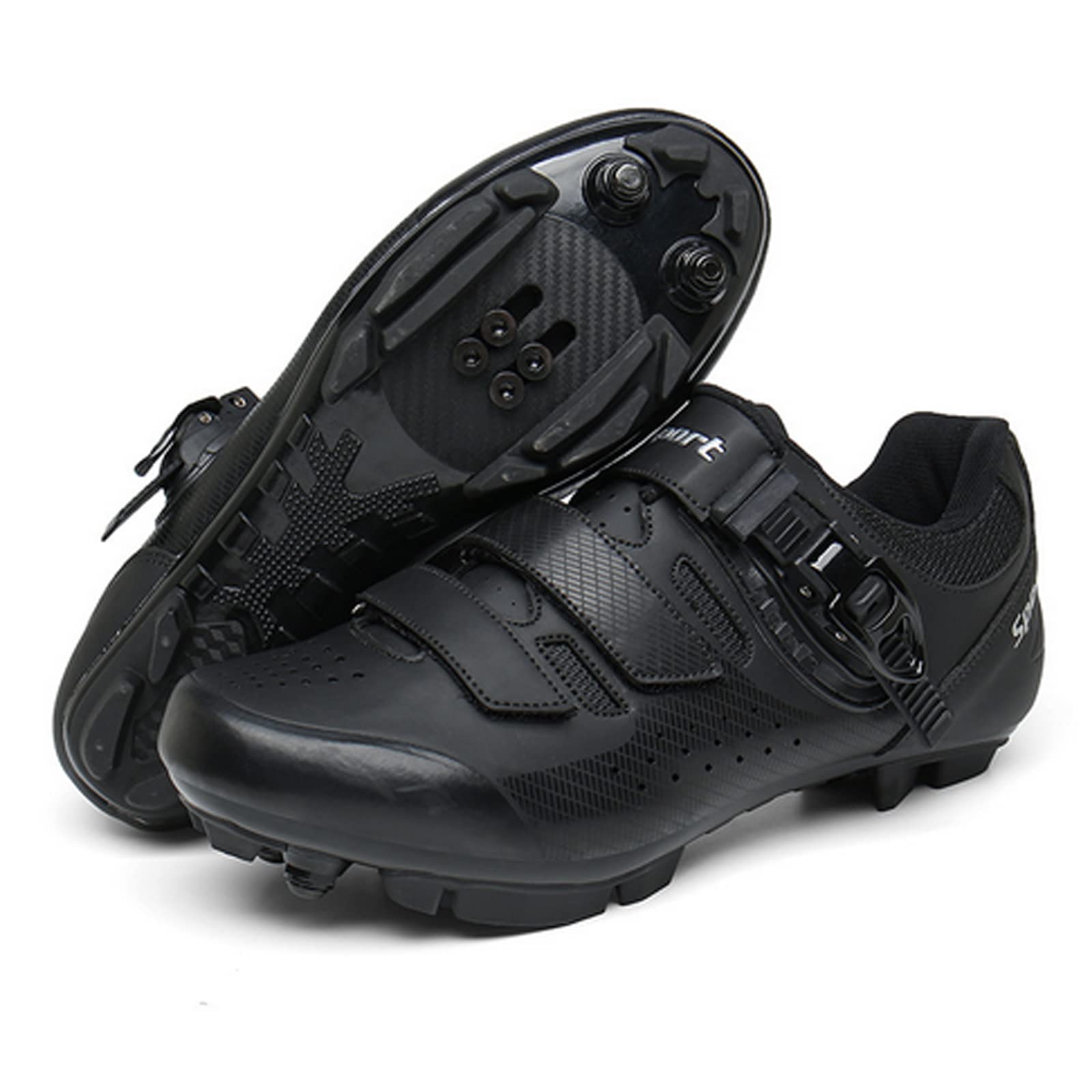 Amazon.co.jp: サイクリングシューズサイクリングシューズ男性女性spd