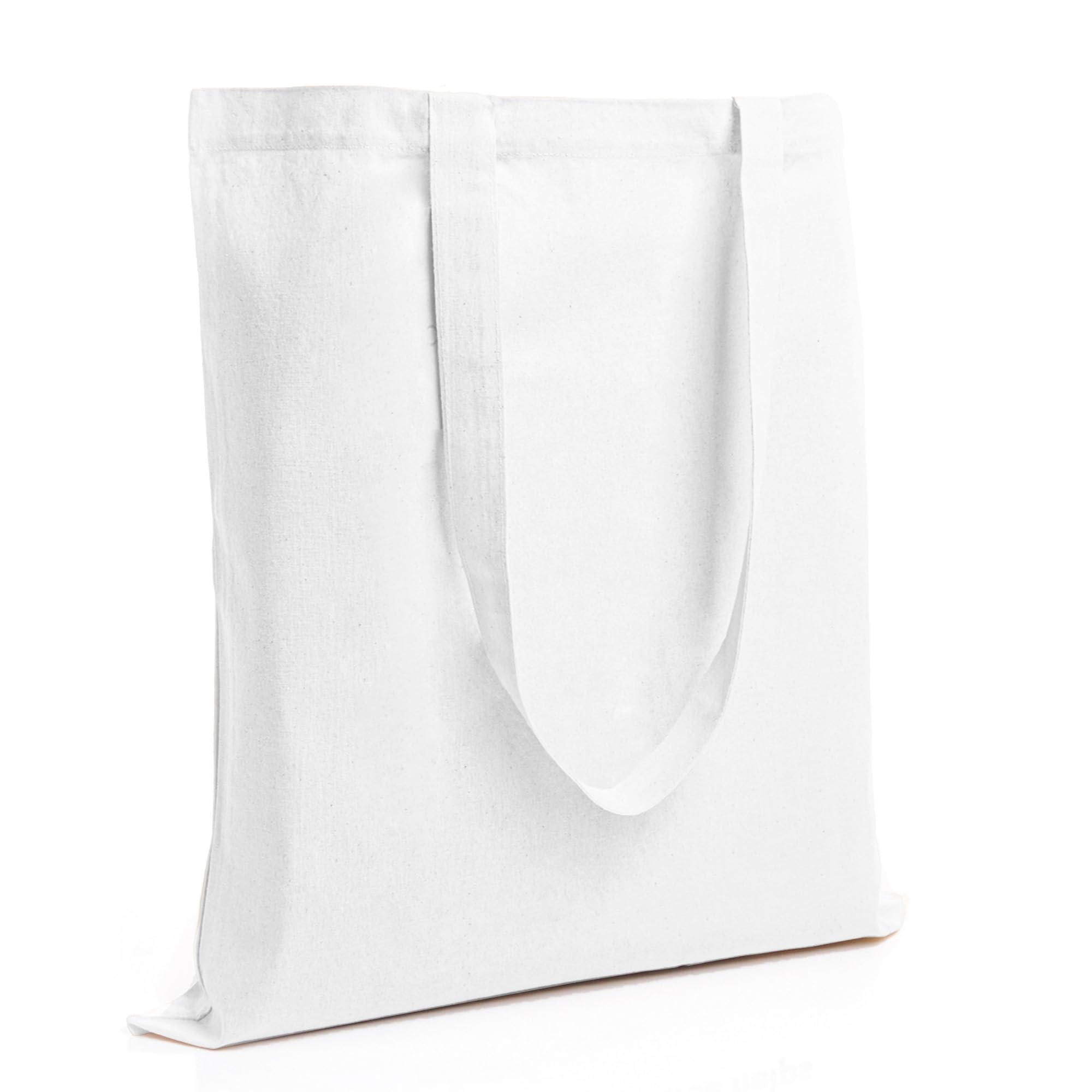 Salt Earth 100% Cotton Tote Bag, Canvas Tote Bags Bulk, Reusable Totes for Grocery, Shopping, Beach, Storage, Travel & Gift