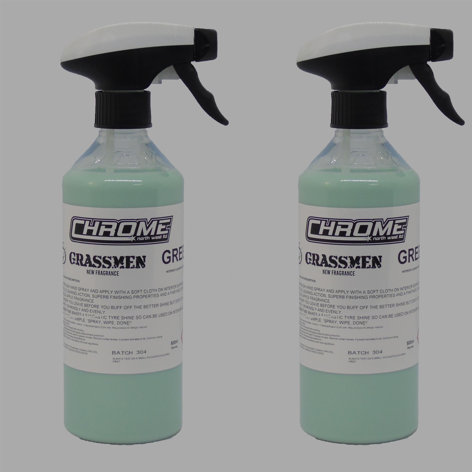 THE URBAN COMPANYTHE URBAN COMPANY CHROME (NW) GRASSMEN GREEN 2 Bottles