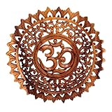 mandala om shanti Auténtica: un producto de comercio justo NOVICA original en asociación con National Geographic.