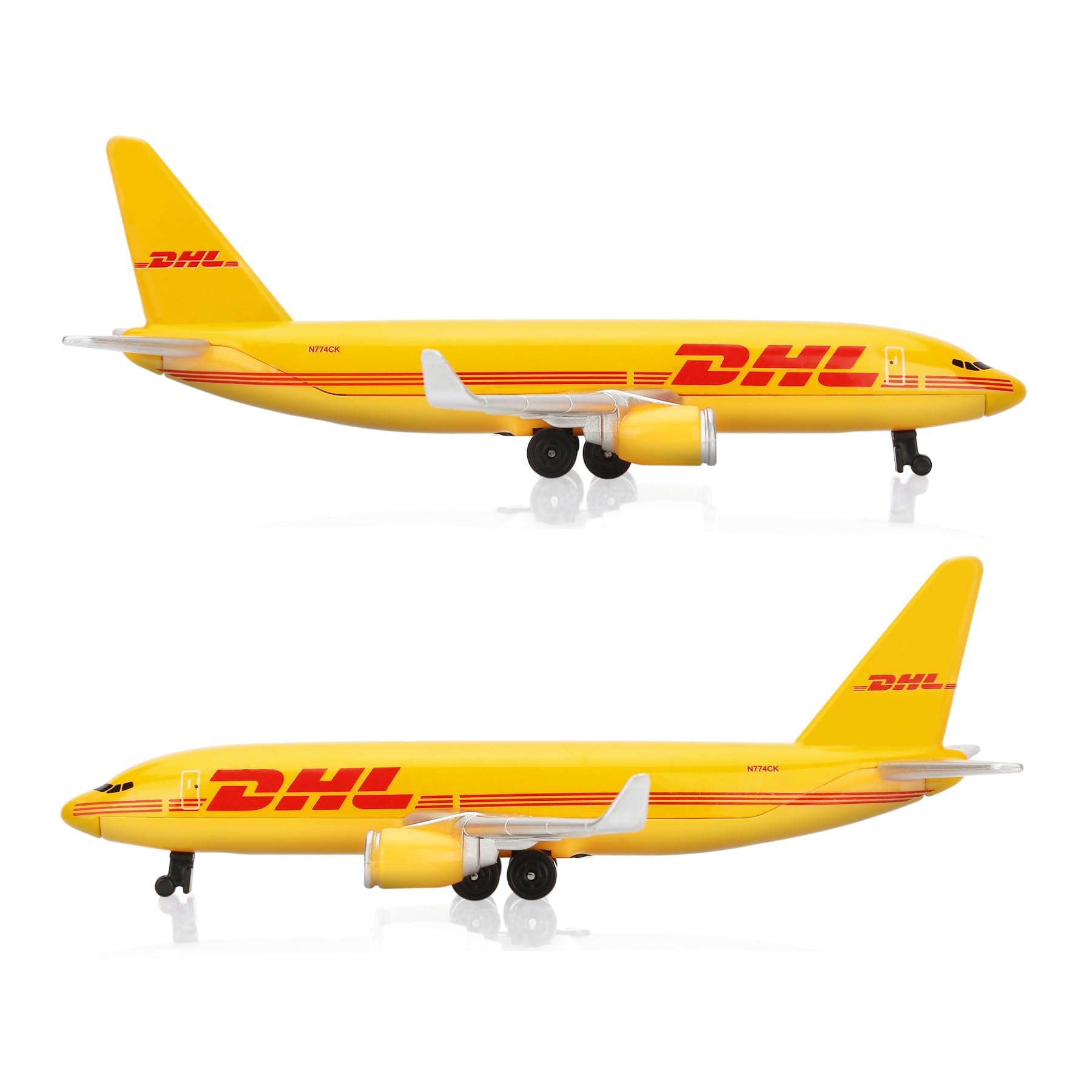 Amazon.co.jp: EcoGrowth DHL 757 飛行機モデル 飛行機 飛行機 航空機