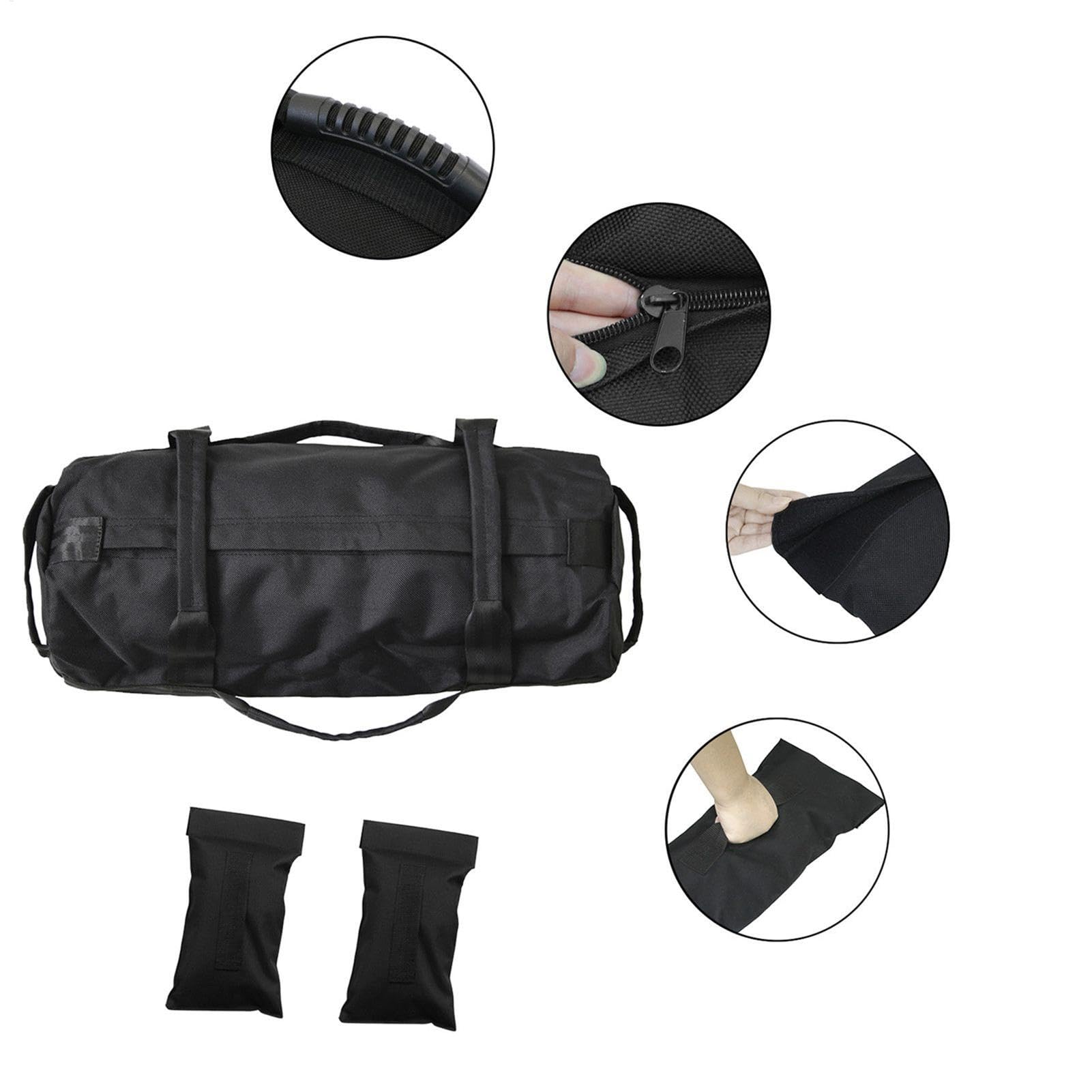 Gewichtete Sandbeutel, Sandsäcken zum Training | Einstellbare gewichtete Sandsäcken für das Training | Robale Fitness -Sandsäcke mit Mehreren Griffen für Zuhause, Fitnessstudio, Yoga