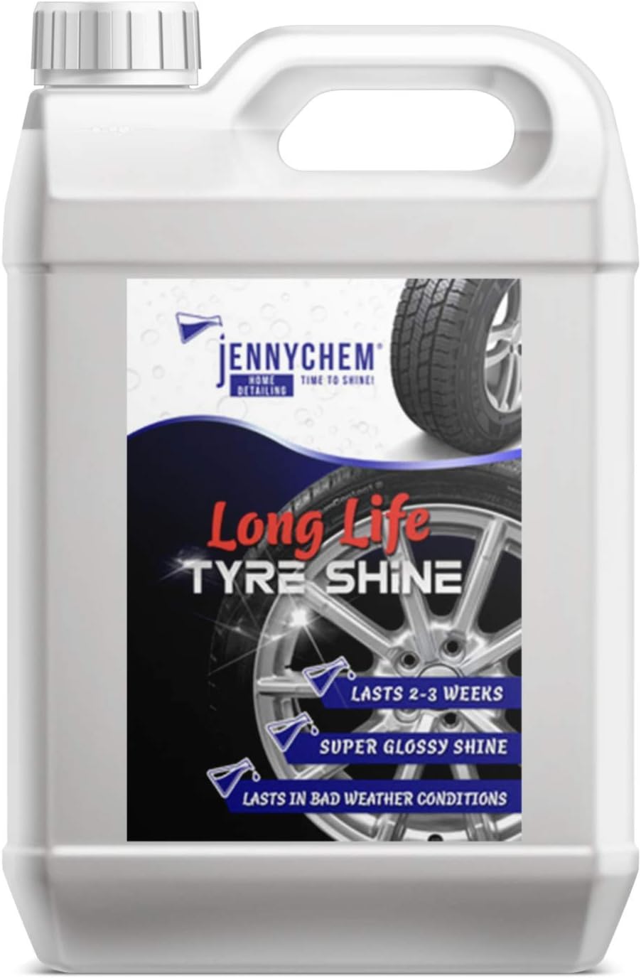 Jennychem Car Tyre Shine Dressing Cleaning & Protection Tyre Dressing