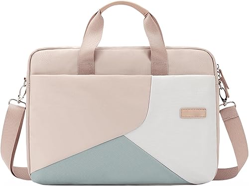 Bolsa para portátil de 13.3, 14, 15.6 pulgadas, para mujer, bolsa cruzada de viaje, bolso de hombro, maletín (color A-01, tamaño 13.3 pulgadas)