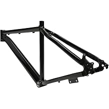 Mountain Bike Frame Alloy Disc Bicycle Frame Men's MTB Trekking Bike Aluminium Frame Set Internal Guide Female Male Durable Offroad Sport Hardtail Black for 26 Inch Bicycle 66 cm Maximum Load Capacity 80-120 kg
