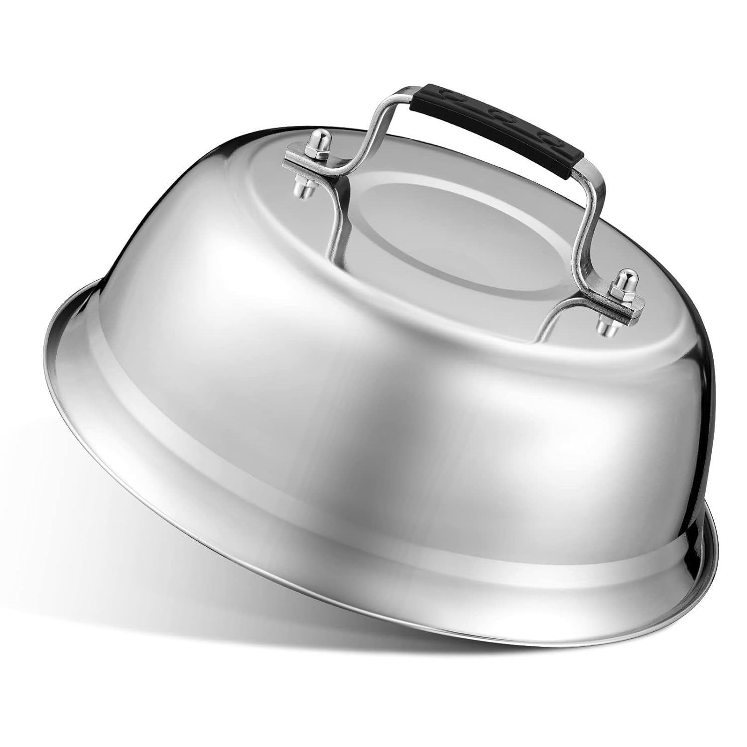 Heavyduty Cheese Melting Dome 2.5mm Thick Stainless Steel Griddle Grill Accessories Durable