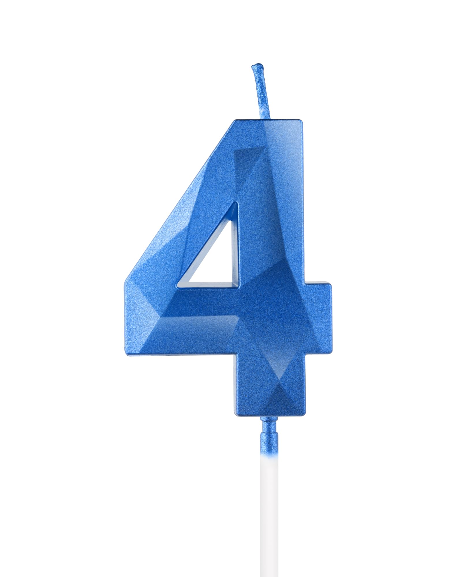 Royal Blue 13th Birthday Candles, 3D Number 13 Candle for Cake, Boy Girl 13th Birthday Decorations,Sapphire Candle Topper Blue Cake Decorations for Birthday Party Wedding Anniversary Supplies — view 26