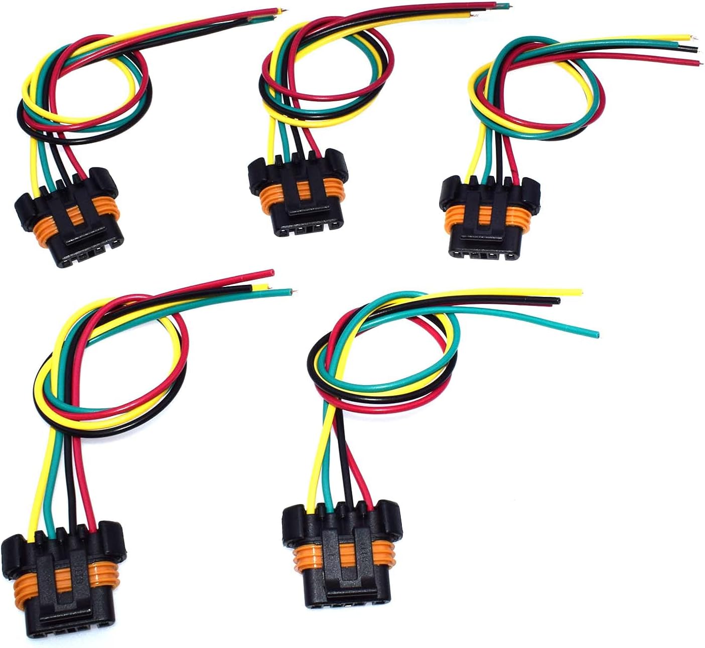 4-Wire Alternator Connector Pigtail For GM CS130D & AD230 | Replaces 15306009, PT1136
