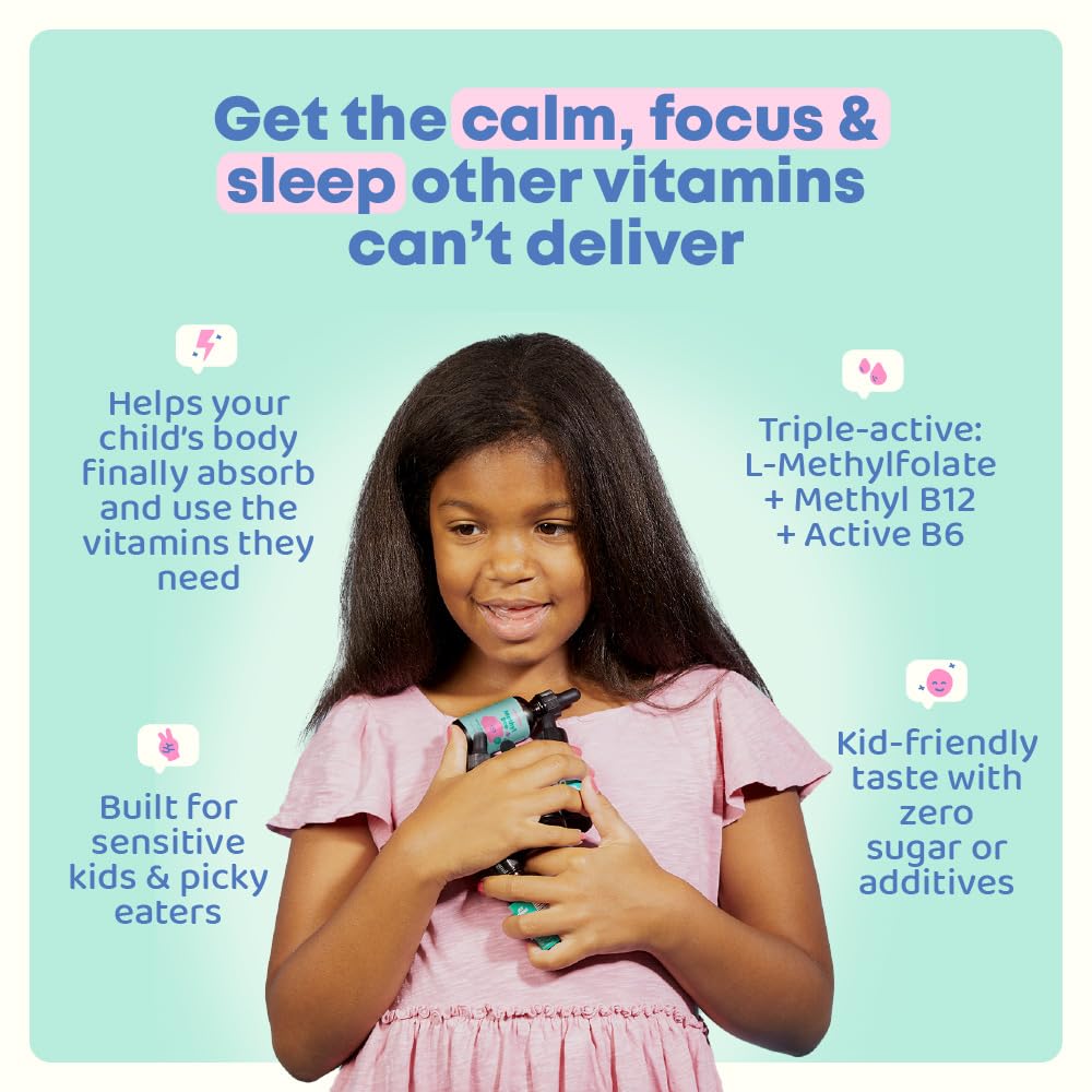 JoySpring MethylBee Kids Methylfolate Drops, Berry, 30 Servings, 3+ — Amazon image 2