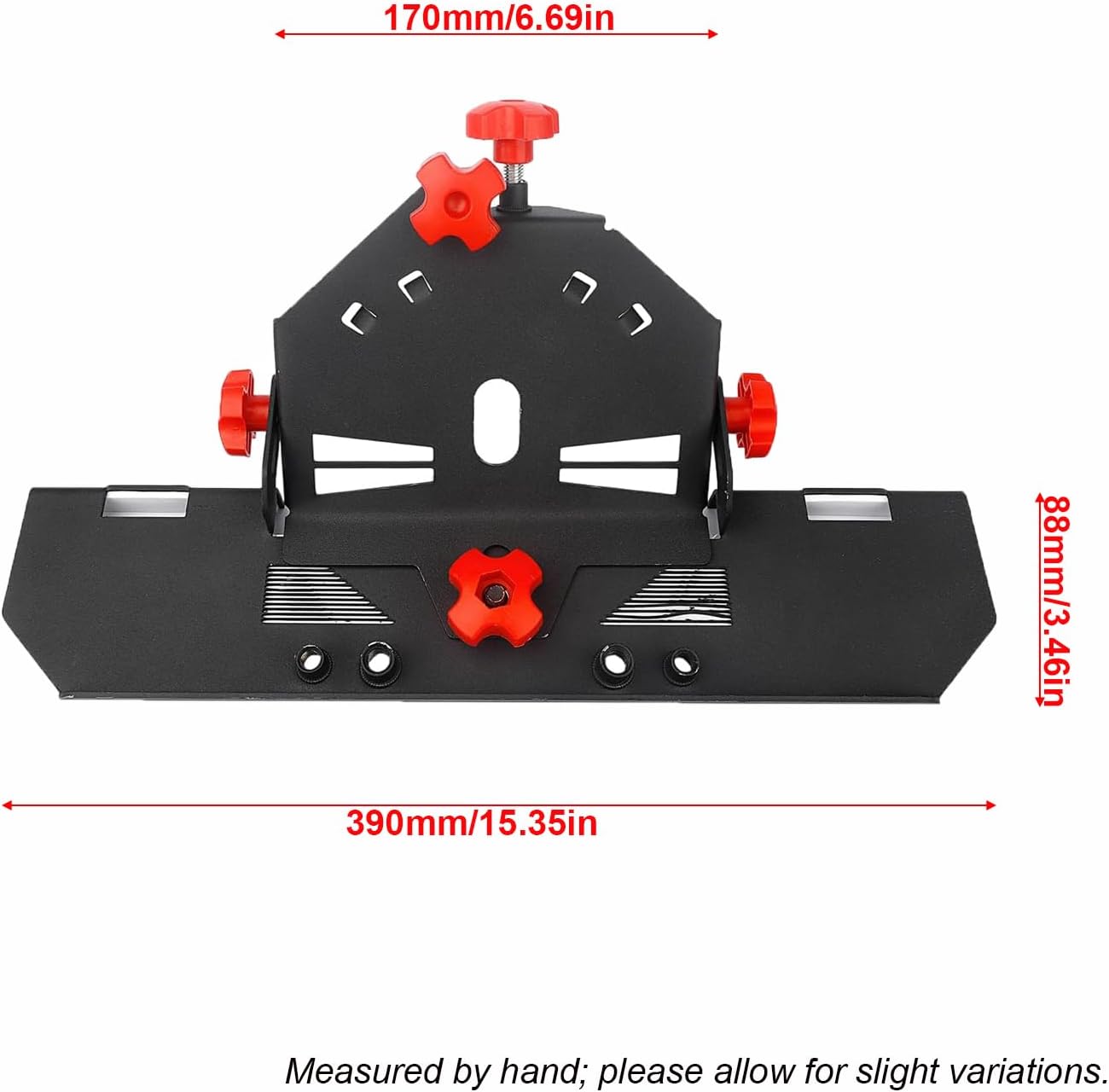 Professional Tile Chamfering Guide – Versatile for DIY Home Renovation & Pro Tiling Jobs (Red)