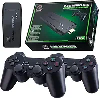 INSYOO Video Game Stick Lite Retro 2 Controles Sem Fio 10mil Jogos for Adult and Children | Sem Fio, HDMI