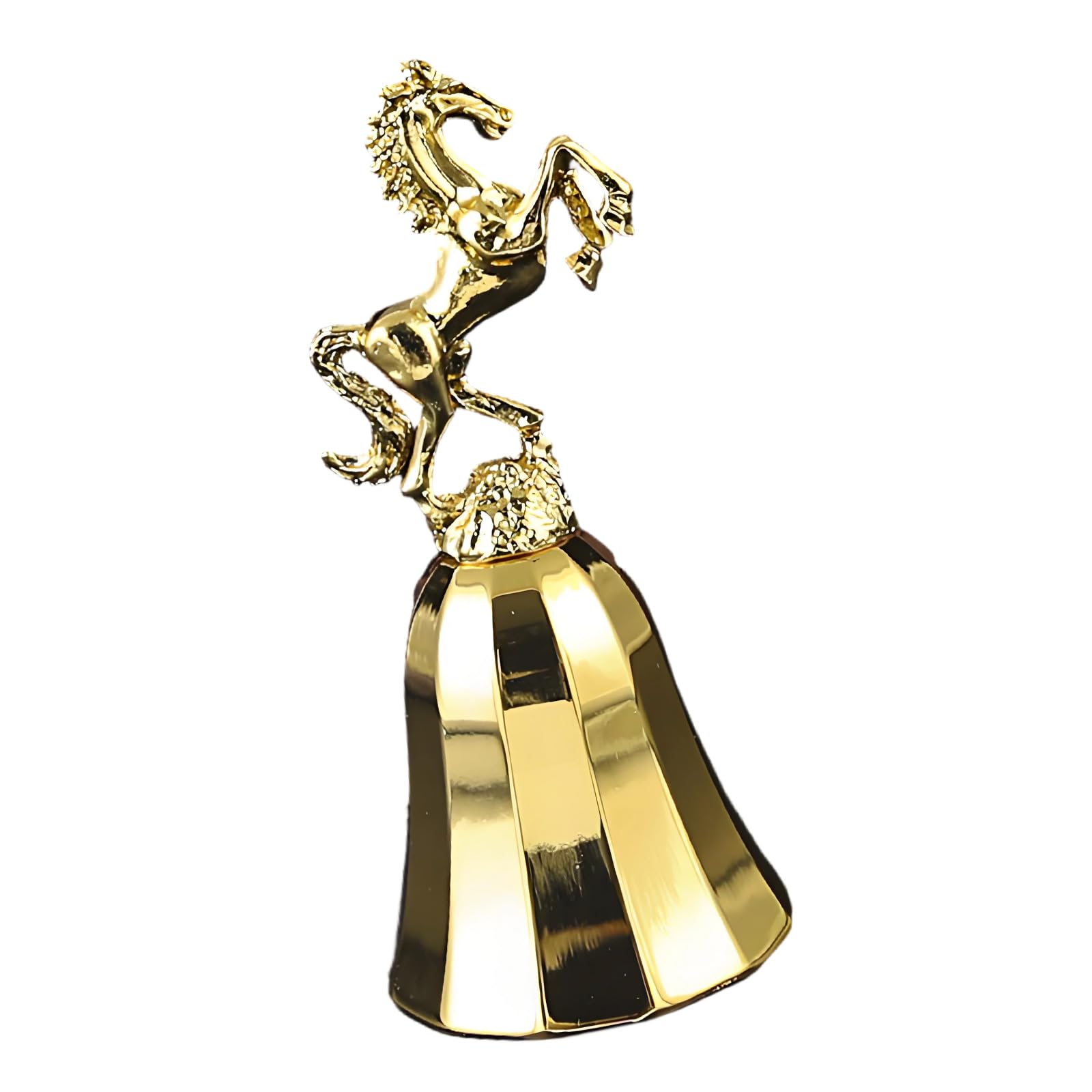 PANGBOER Zincs Alloy Table Bells with Crisp Sound Ideal for Club Cafes and Home Use Metal Service Bells for Restaurant Metal Mixture Service Toll