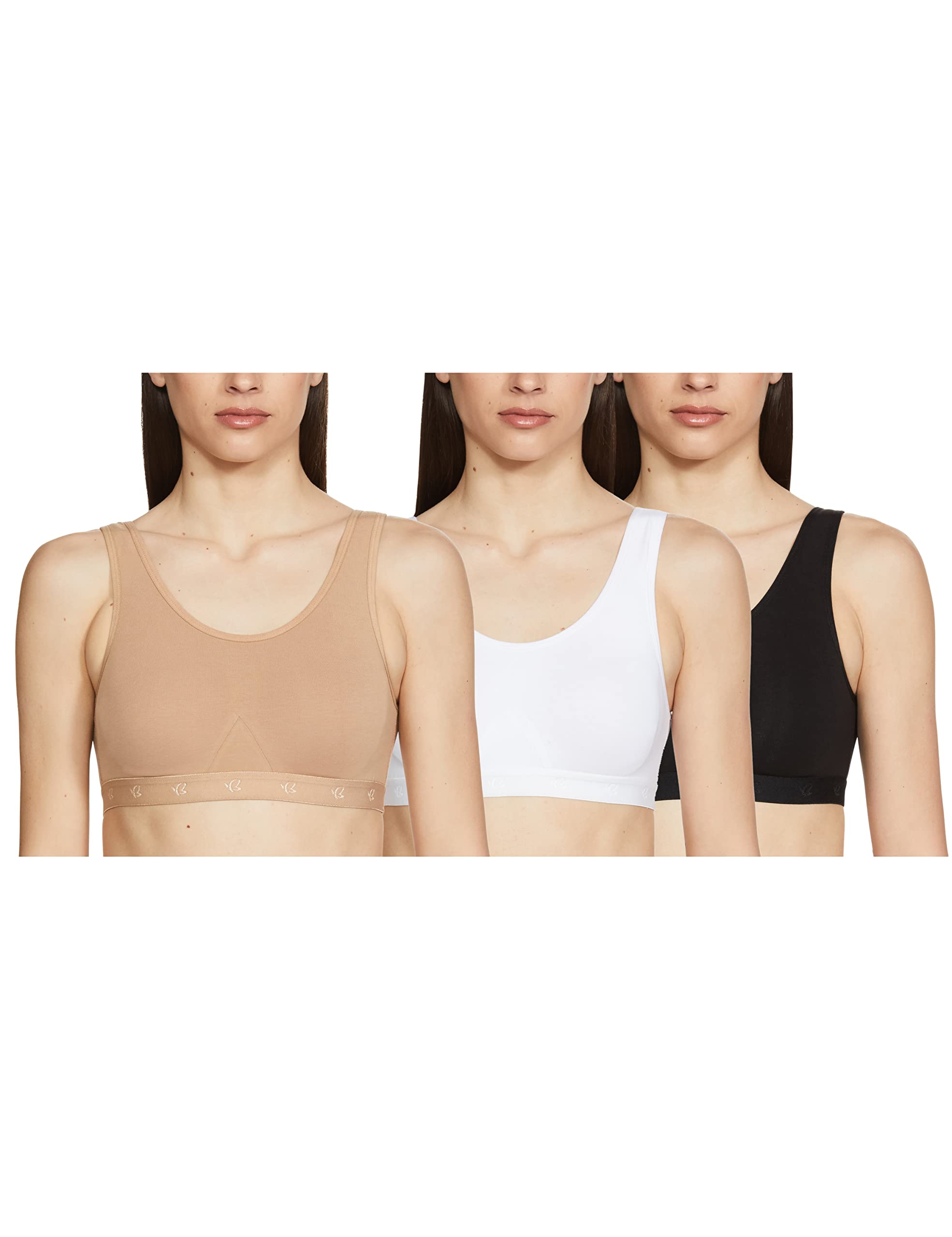 Women's Cotton 2057-WBS Plunge Bra