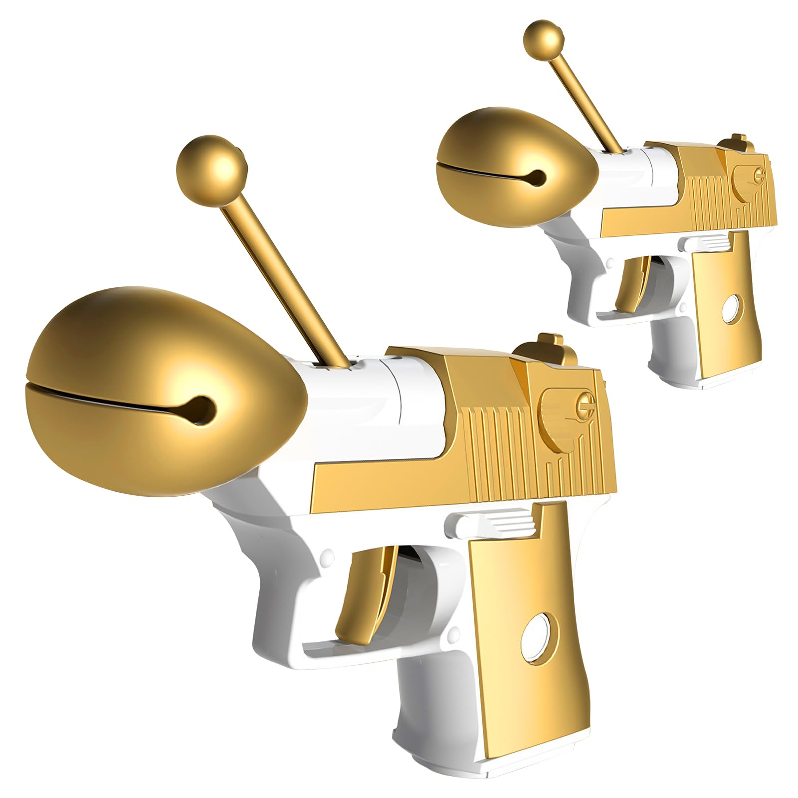 Amazon | 木魚銃 フィジェット 銃 2点セット 公平じゃんけん銃 重力